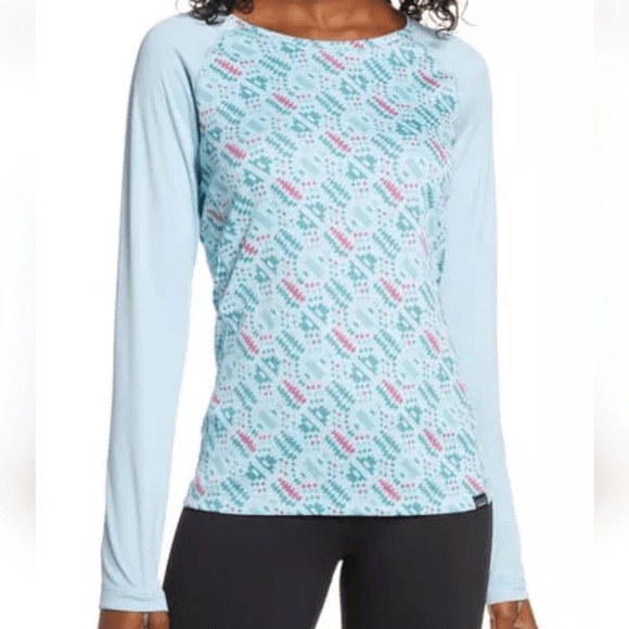 NWT Patagonia Capilene Midweight Cool to Cold Base Layer Icefall Blue Small $59 - Picture 1 of 9